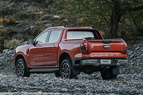 Ford Ranger Naranja Terra con nuevos elementos de diseño